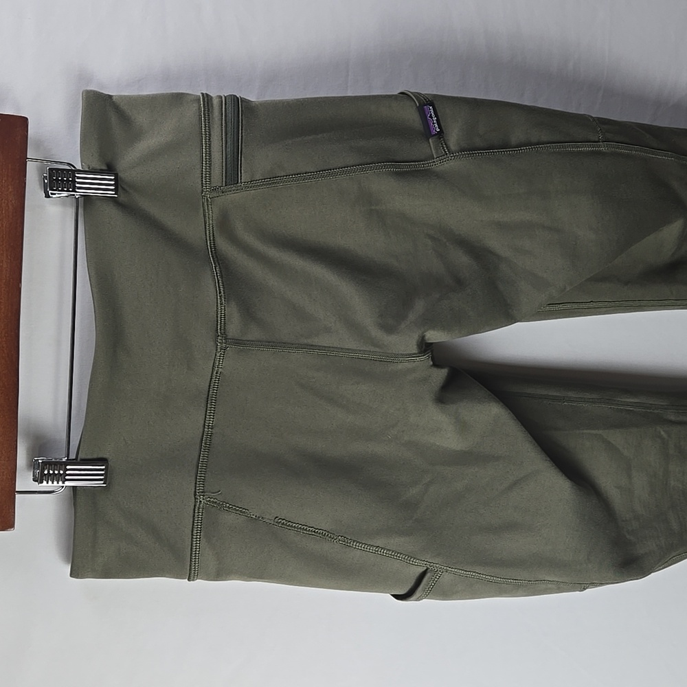 Patagonia Women's Pack Out Forest Green Tights Leggings Sz S - Picture 6 of 10